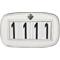 Show in main carousel: LeMieux Horse Saddle Number Holder, 4 Speaces, White, White slide 1 of 1