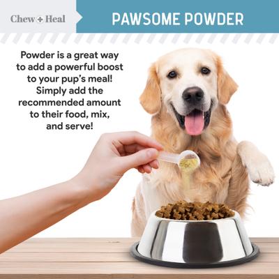 Show full view: Chew + Heal Daily 12-in-1 Multivitamin, Multifunctional Wellness Powder Supplement for Dogs, 5.4-oz jar slide 8 of 11