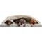 Show in main carousel: Snoozer Pet Products Forgiveness Microsuede Cozy Cave Covered Dog Bed with Removable Cover, Palmer Dove, Large slide 2 of 6