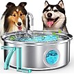 Show in main carousel: OneIsAll PWF-002-B Stainless Steel Dog Water Fountain, 1.8-gal slide 2 of 11
