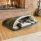 Show in main carousel: Snoozer Pet Products Poly Cotton Orthopedic Cozy Cave Dog Bed, Olive, Medium slide 1 of 6