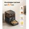 Show in main carousel: OneIsAll PF05 Automatic Cat Feeder, Black, 12-cup slide 3 of 12