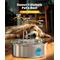 Show in main carousel: OneIsAll PWF-002-B Stainless Steel Dog Water Fountain, 1.8-gal slide 3 of 13