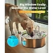 Show in main carousel: OneIsAll PWF-002-B Stainless Steel Dog Water Fountain, 1.8-gal slide 7 of 11