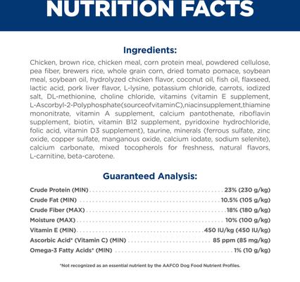 Hill's Science Diet Perfect Weight & Joint Support Chicken Flavored Adult Dry Dog Food