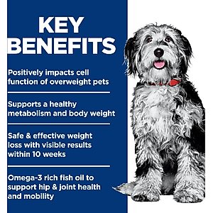 Hill's Science Diet Perfect Weight Management & Joint Support Chicken Flavored Adult Dry Dog Food, 25-lb bag
