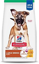 Hill's Science Diet Puppy Large Breed Chicken & Brown Rice Recipe Dry Dog Food, 27.5-lb bag