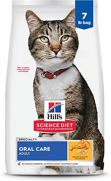 Hill's Science Diet Adult Oral Care Dry Cat Food