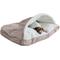 Show in main carousel: Snoozer Pet Products Microsuede Cozy Cave Dog Bed, Marmot Taupe, Medium slide 5 of 5