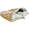 Show in main carousel: Snoozer Pet Products Microsuede Cozy Cave Dog Bed, Marmot Sand, Small slide 2 of 5