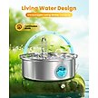 Show in main carousel: OneIsAll PWF-002-B Stainless Steel Dog Water Fountain, 1.8-gal slide 8 of 11