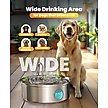 Show in main carousel: OneIsAll PWF-002-B Stainless Steel Dog Water Fountain, 1.8-gal slide 6 of 11