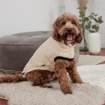 Show full view: GF Pet Reversible Chalet Dog Jacket, Sand, Small slide 8 of 12