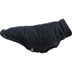 GF Pet Reversible Chalet Dog Jacket, Black/Aqua, X-Large