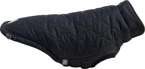 Show full view: GF Pet Reversible Chalet Dog Jacket, Black/Aqua, Medium slide 5 of 12