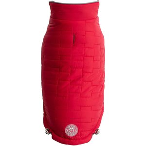 GF Pet Reversible Chalet Dog Jacket, Red, Medium