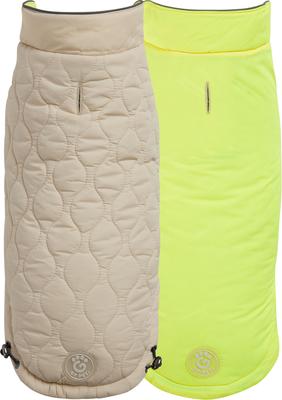 Show full view: GF Pet Reversible Chalet Dog Jacket, Sand, Small slide 2 of 12