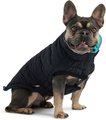 GF Pet Reversible Chalet Dog Jacket, Black/Aqua, X-Large