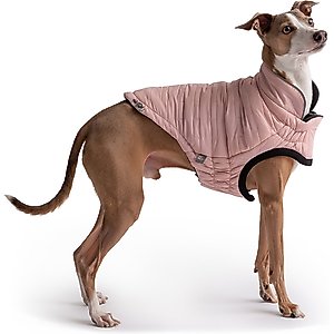 GF Pet Reversible Chalet Dog Jacket, Pink, Medium