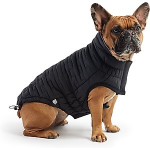 GF Pet Reversible Chalet Dog Jacket, Black, X-Large
