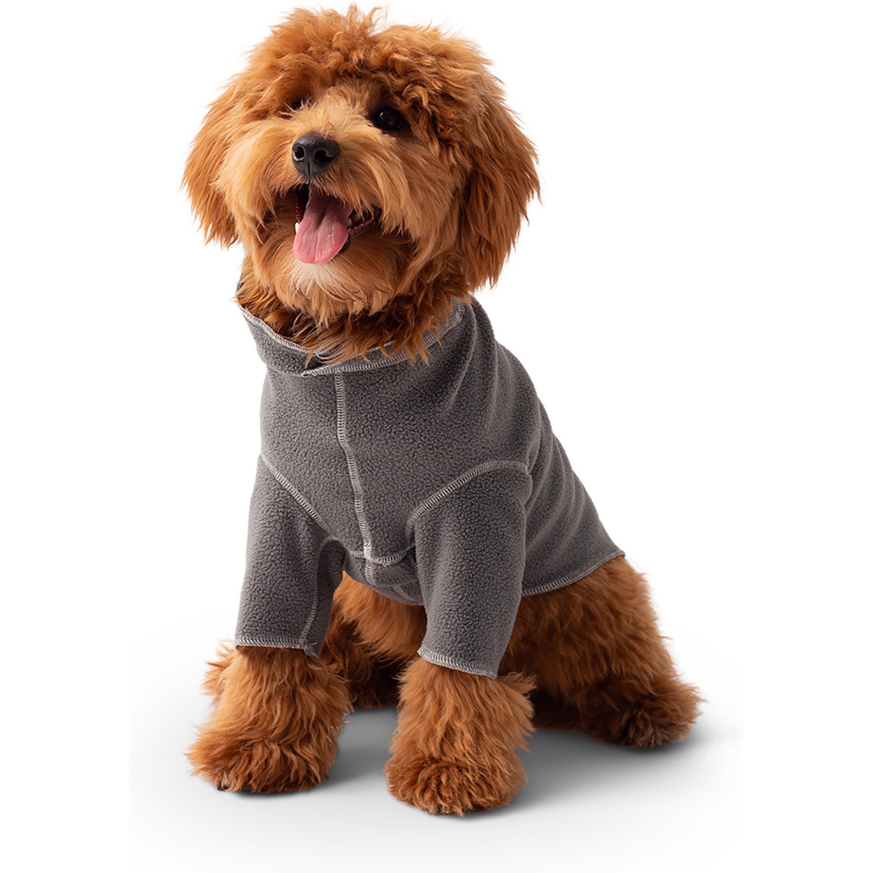 GF Pet Gondola Base Layer Dog Sweater, Charcoal, XX-Small