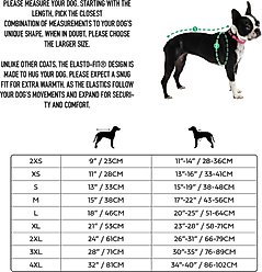 GF Pet Color Block Dog Puffer Jacket, Pink, XX-Large slide 2 of 7