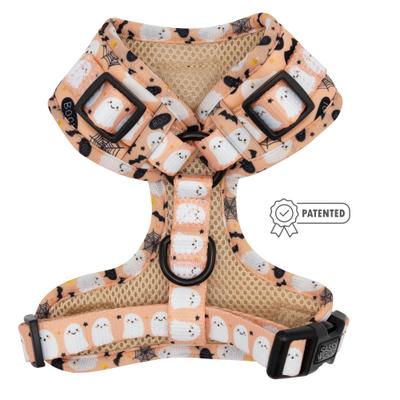 Show full view: Sassy Woof Squad Ghouls Adjustable Dog Harness, X-Small: 14 to 19-in chest slide 3 of 6