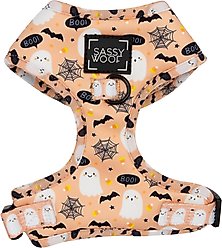 Sassy Woof Squad Ghouls Adjustable Dog Harness, Small: 16 to 21-in chest