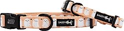Sassy Woof Squad Ghouls Dog Collar, Medium: 19.7-in neck, 3/4-in wide