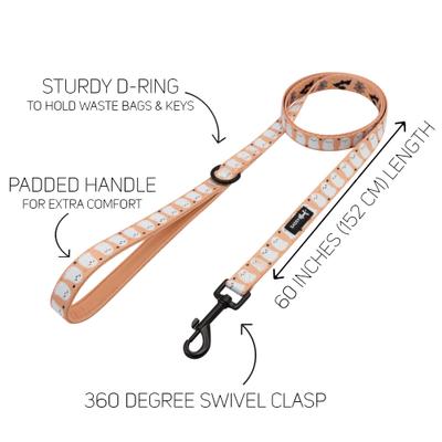 Show full view: Sassy Woof Squad Ghouls Dog Leash, 5-ft long, 4/5-in wide slide 3 of 5