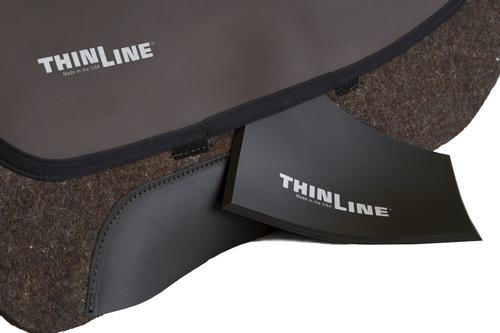 Show full view: ThinLine Contour Western Ranch Round Skirt Saddle Pad Trim to Fit Shims slide 3 of 4