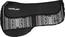 ThinLine Contour Western Ranch Round Skirt Saddle Pad, Silverado Pattern