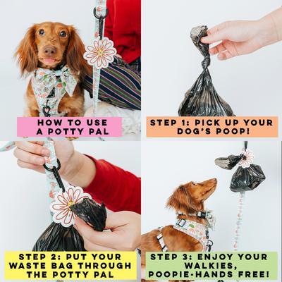 Show full view: Sassy Woof Potty Pal Dog Poop Bag Holder, Good Duck, Babe! slide 5 of 6