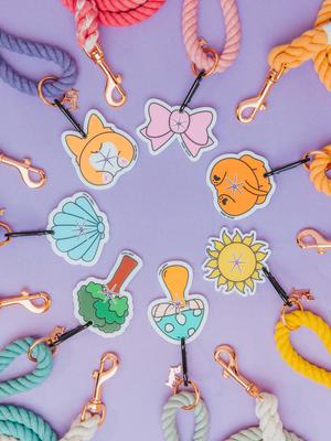 Show full view: Sassy Woof Potty Pal Dog Poop Bag Holder, Mushroom slide 4 of 5