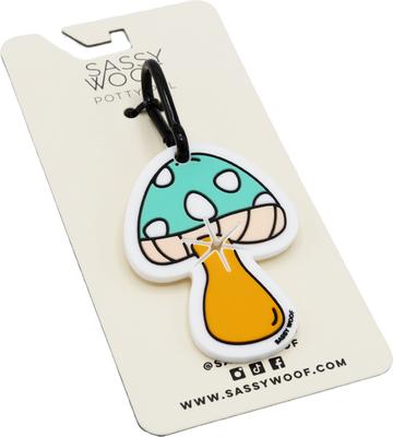 Show full view: Sassy Woof Potty Pal Dog Poop Bag Holder, Mushroom slide 2 of 5