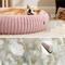 Show in main carousel: Bedsure Donut Bolster Dog Bed with Removable Cover, Pink, Large slide 2 of 9