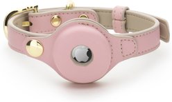 Nina Woof Cupertino Dog Collar, Pink, Small: 12 to 15-in neck, 0.79-in wide