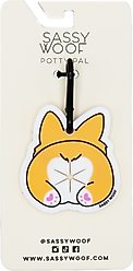 Sassy Woof Potty Pal Dog Poop Bag Holder, Corgi