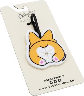 Show full view: Sassy Woof Potty Pal Dog Poop Bag Holder, Corgi slide 3 of 7