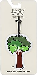 Sassy Woof Potty Pal Dog Poop Bag Holder, Tree