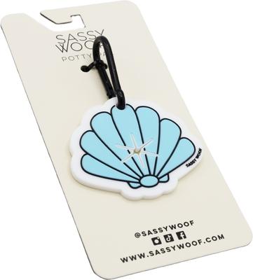 Show full view: Sassy Woof Potty Pal Dog Poop Bag Holder, Seashell slide 3 of 7