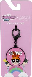 Sassy Woof Powerpuff Girls Blossom Dog Collar Tag