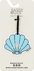 Sassy Woof Potty Pal Dog Poop Bag Holder, Seashell
