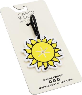 Show full view: Sassy Woof Potty Pal Dog Poop Bag Holder, Sun slide 2 of 6