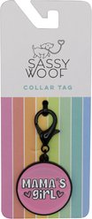 Sassy Woof Mama's Girl Dog Collar Tag