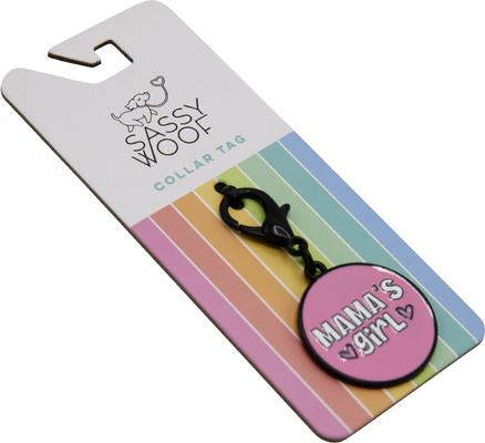 Show full view: Sassy Woof Mama's Girl Dog Collar Tag slide 2 of 5