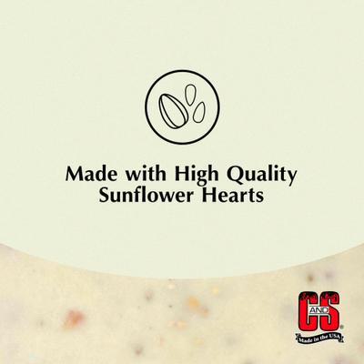 Show full view: C&S Sunflower Treat Suet Wild Bird Food, 11-oz pouch, case of 12 slide 5 of 11