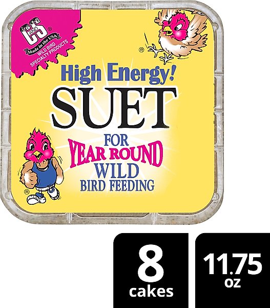 Show full view: C&S High Energy Suet Wild Bird Food, case of 8 slide 9 of 13