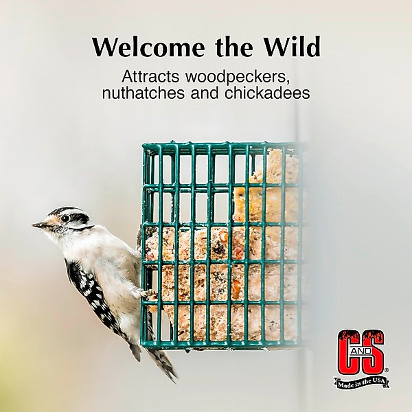 Show full view: C&S High Energy Suet Wild Bird Food, case of 8 slide 3 of 13