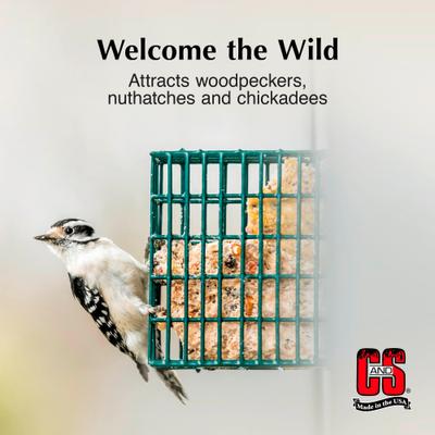Show full view: C&S High Energy Suet Wild Bird Food, case of 8 slide 3 of 13